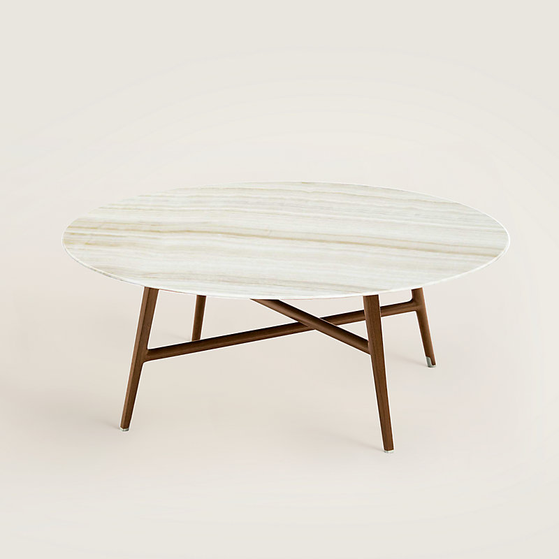 Les Necessaires d'Hermès satellite coffee table, medium model